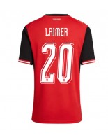 Rakousko Konrad Laimer #20 Domácí Dres pro Dámské MS 2026 Krátký Rukáv